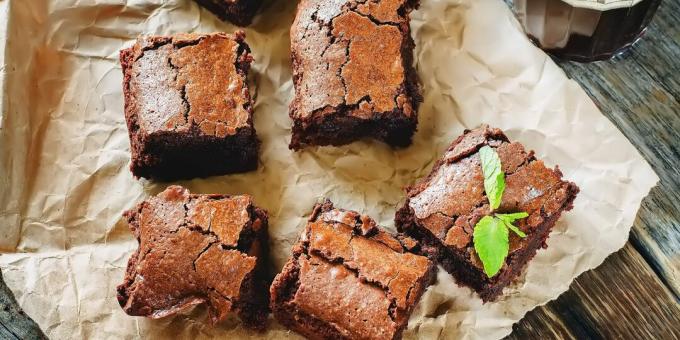 Brownie aux pois chiches diététique