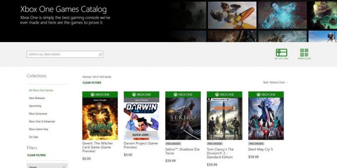 acheter des jeux: Xbox One Game Catalog