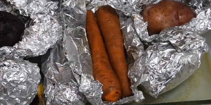 Comment et combien de faire cuire la carotte: la cuisson au four