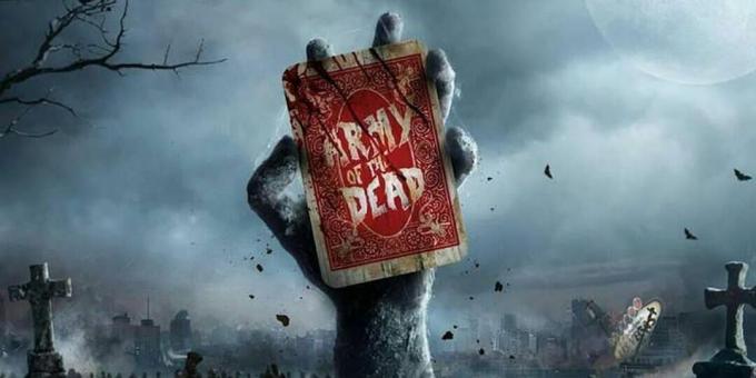 Affiche du film d'horreur 2020 « L'armée des morts »