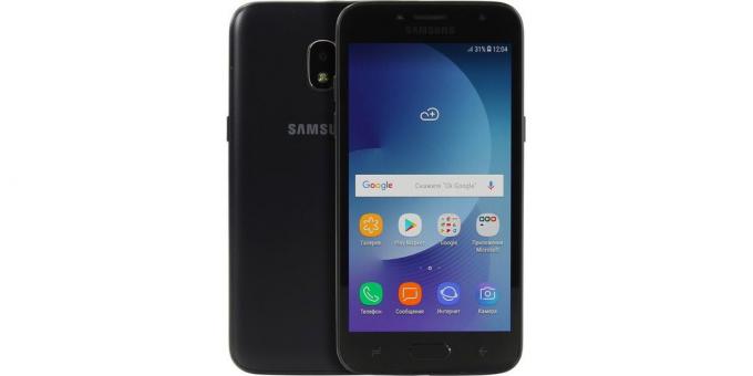 Budget: smartphones Samsung Galaxy J2 2018