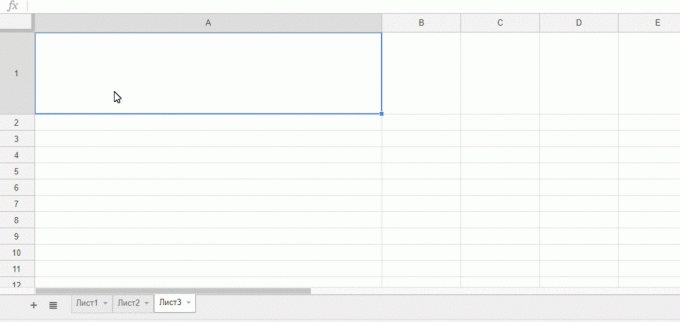Google Spreadsheets: insertion d'images
