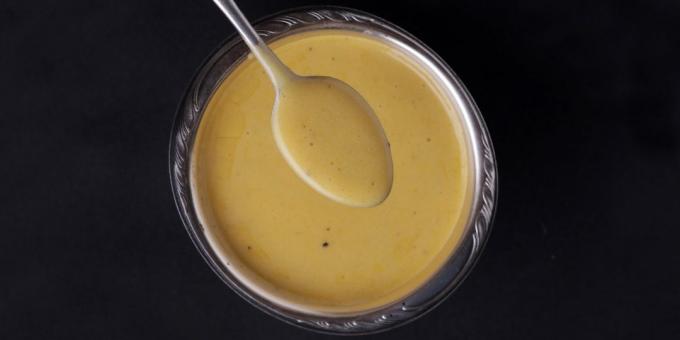 sauces Régime alimentaire: yaourt vinaigrette à la moutarde