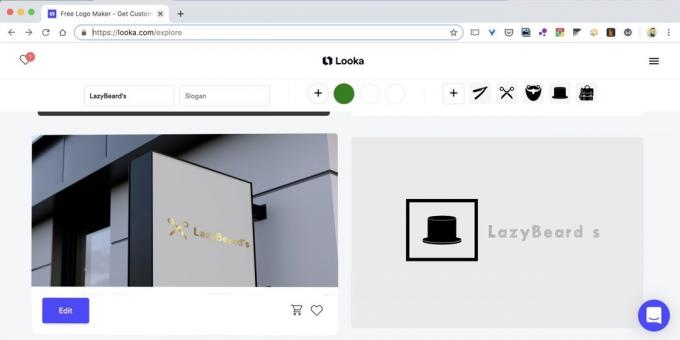 Comment créer un logo en ligne sur le site Looka