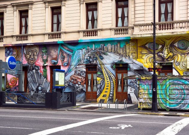 visite Argentine: graffiti