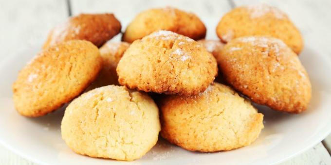 biscuits de noix de coco doux: recettes