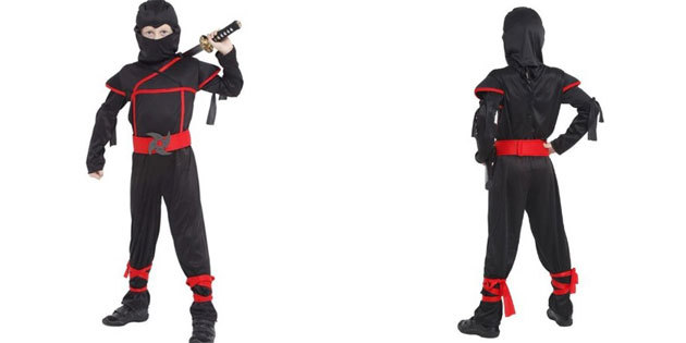 costume Ninja pour Halloween