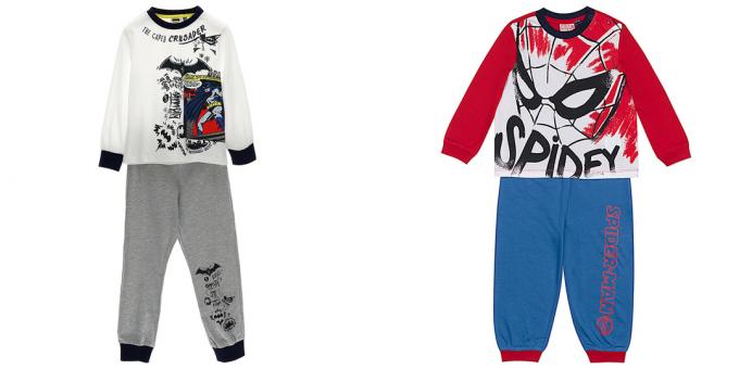 Cadeaux pour garçons: pyjamas de super-héros préférés