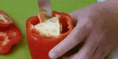 la façon de nettoyer le poivre: un procédé cuit 2