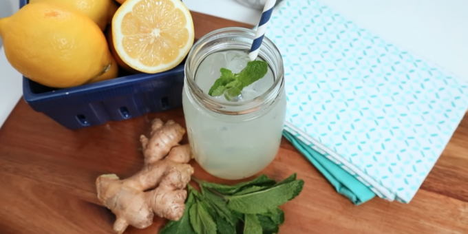 limonade à la menthe Ginger