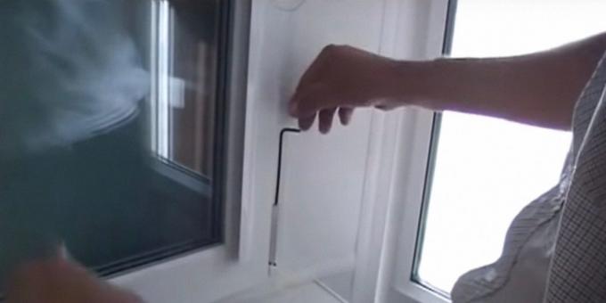 Comment soulever le bas de la fenêtre