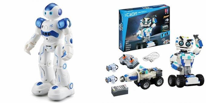 Que donner à un garçon de 5 ans pour son anniversaire: un robot
