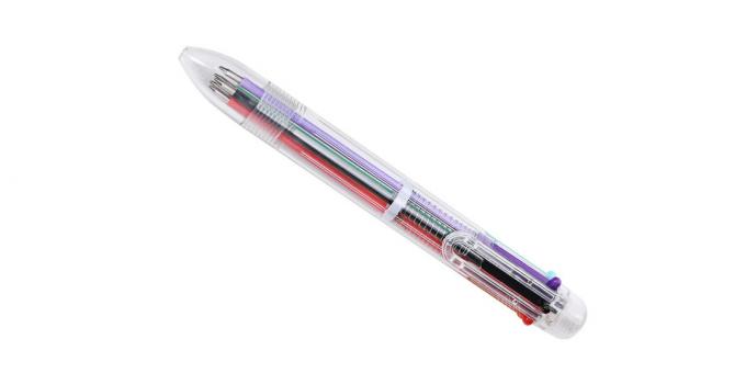stylo multicolore