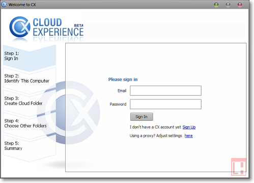 CloudExperience - très pratique synchronisation de fichiers de service cloud