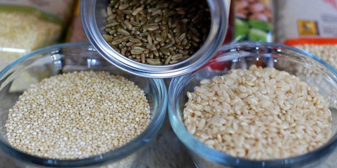 Une alimentation saine: Choisissez des grains entiers