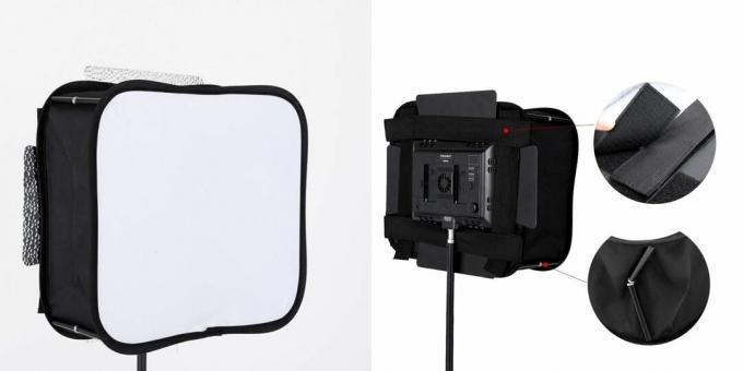 Softboxes compactes