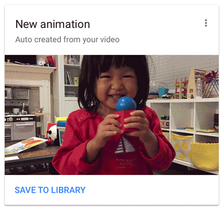 Google Photos animation