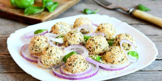 Boulettes de foie de morue aux pommes de terre et aux œufs