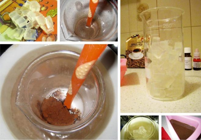 Comment faire du savon: mélanger les ingrédients