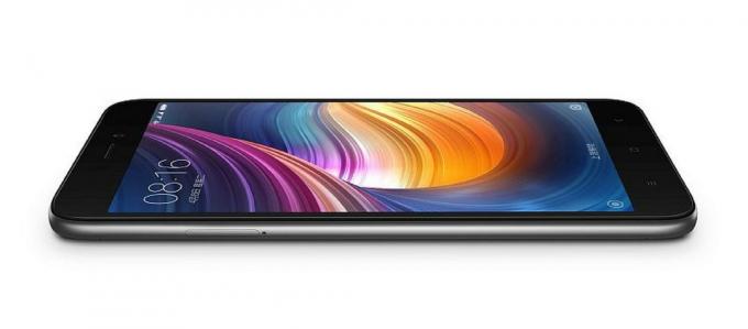 Xiaomi redmi 5A est une vue latérale