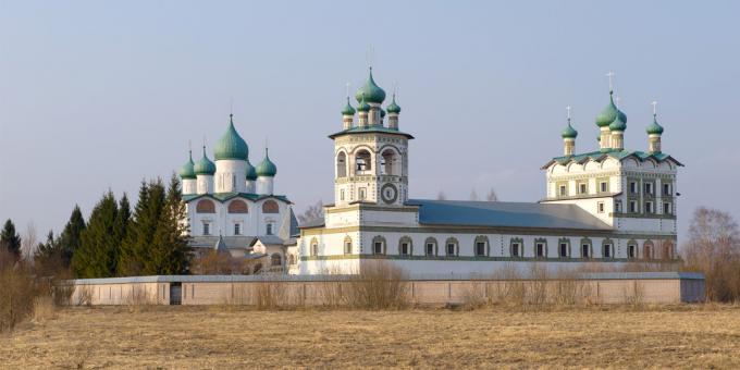 Visite de Veliky Novgorod: monastère Nikolo-Vyazhishsky