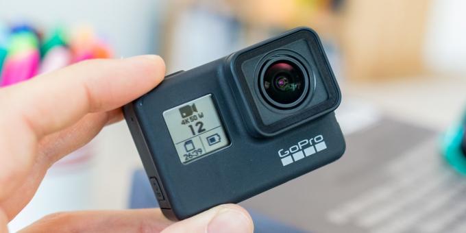 Gadgets comme un cadeau pour la nouvelle année: GoPro Hero7 Noir