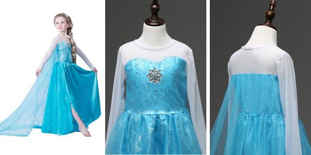 Robes d'enfants au bal: Robe comme Elsa