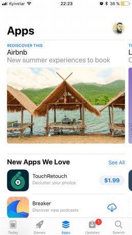 iOS 11: La mise à jour App Store