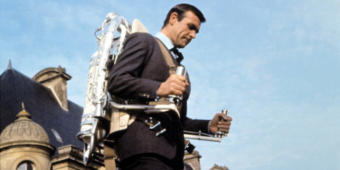 Inventions des films: jetpack de "Fireball"