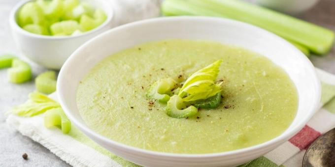 Velouté de céleri au fromage