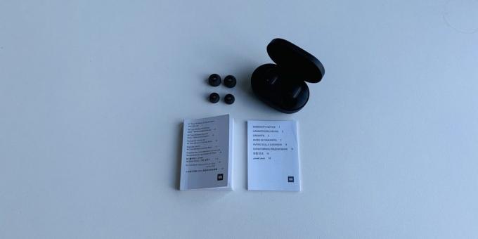 Xiaomi redmi AirDots: équipement