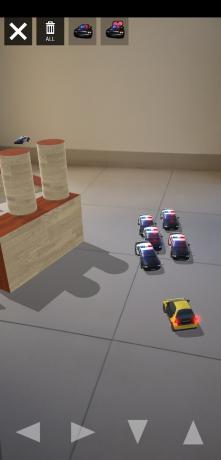 AR jouets: voitures de police