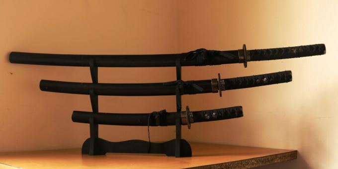 L'arme principale du samouraï est le katana