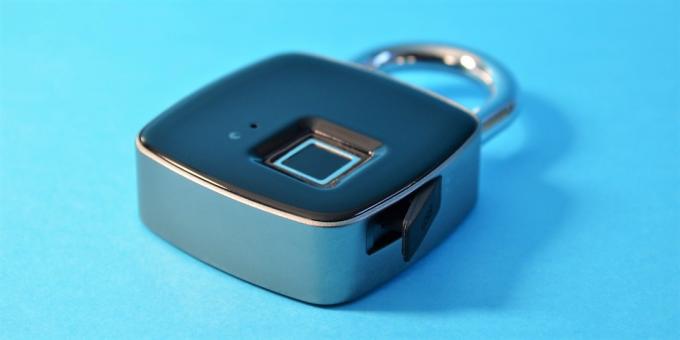 Smart Lock: USB rechargeable intelligent sans clé d'empreintes digitales de verrouillage