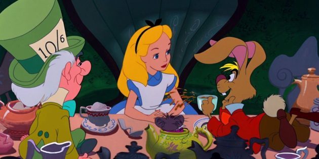 Toujours du film d'animation « Alice au pays des merveilles » en 1951
