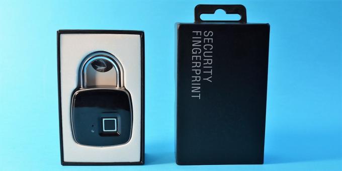 Smart Lock USB rechargeable intelligent sans clé d'empreintes digitales de verrouillage