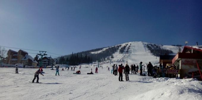 Où faire du ski: la Sibérie, la Russie