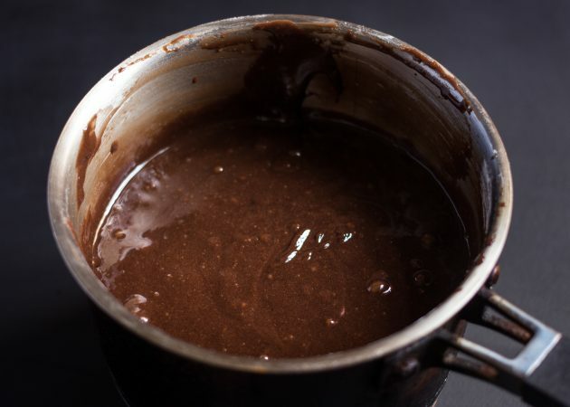 recette de brownie au chocolat: ne pas pétrir la pâte trop longtemps