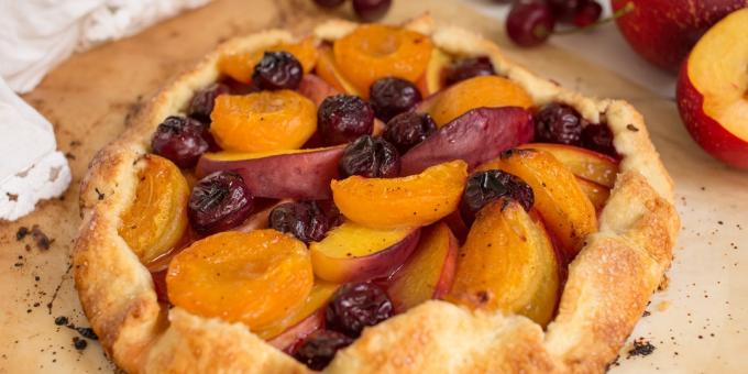 Biscuit friable aux fruits et baies