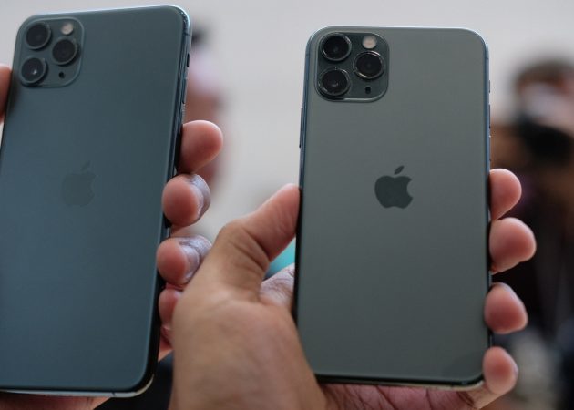panneau iPhone vert arrière mat Pro 11 et Pro 11 Max