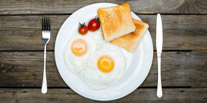 Le petit-déjeuner aux œufs améliore le profil de cholestérol