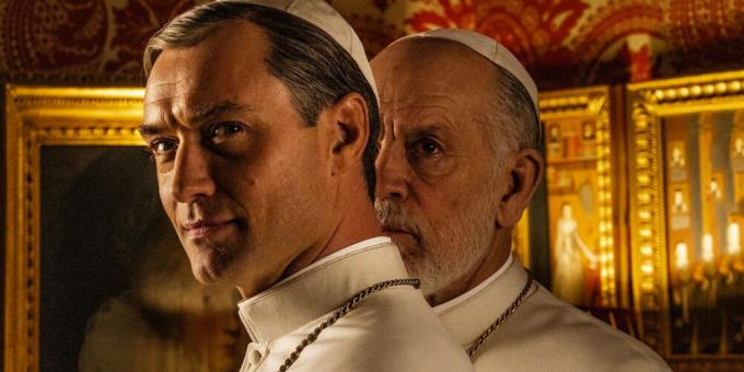 Il a terminé deuxième bande-annonce de « nouveau pape » - la poursuite des « jeunes papas » avec Jude Law et John Malkovich