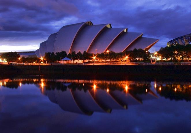 architecture européenne: Le tatou à Glasgow