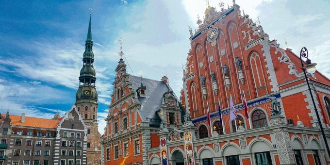 villes européennes: Riga, Lettonie