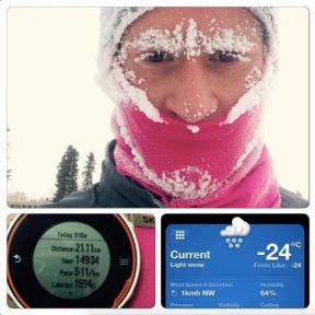 Hiver courir Instagram: les photos qui prouvent que courir en hiver est encore plus intéressant que l'été
