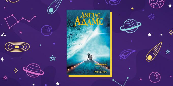 livre de science-fiction « Guide de l'auto-stoppeur de la galaxie » par Douglas Adams