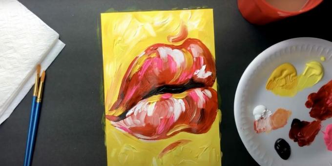 Comment peindre les lèvres: ajoutez des traits vibrants
