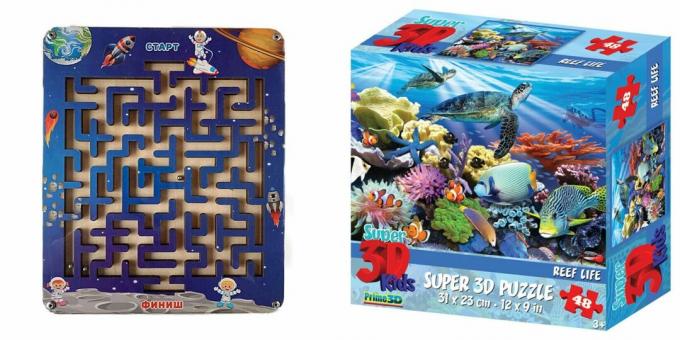 Cadeaux pour une fille de 5 ans pour son anniversaire: puzzle ou puzzle