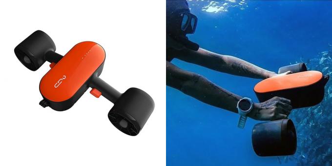 Produits pour les activités de plein air sur l'eau: scooter sous-marin