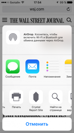 bloqueur de publicité Crystal pour iOS - un combattant pour le contenu propre